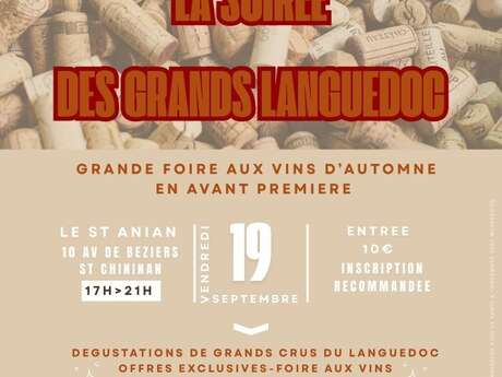 LA SOIRÉE DES GRANDS LANGUEDOC