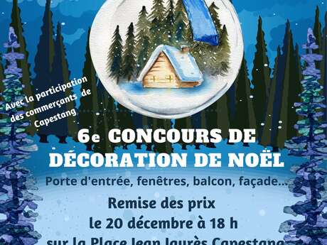 6 ÈME CONCOURS DE DÉCORATION DE NOËL