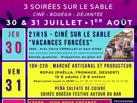 CAZEDARNES BEACH PARTY