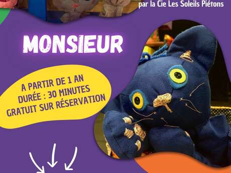 SPECTACLE DE MARIONNETTES - MONSIEUR