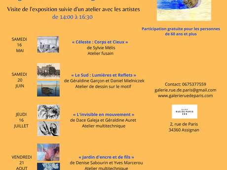 PROGRAMME ARTISTIQUE PARTICIPATIF "LE TEMPS DE CRÉER"