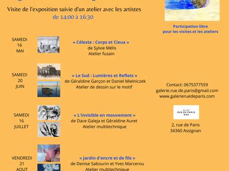 LE TEMPS DE CREER - EXPOSITIONS ET ATELIERS