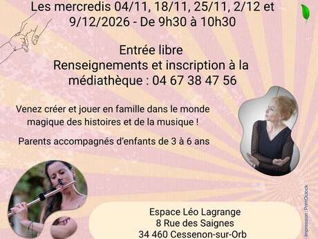 ATELIER CONTES ET MUSIQUE