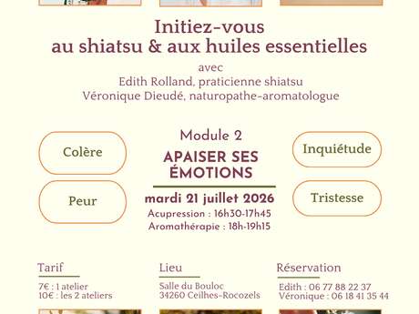 INITIATION AROMA, GESTION DES ÉMOTIONS