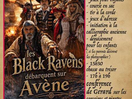 JOURNÉE PIRATES - CONFÉRENCE SUR LES CORSAIRES ET PIRATES
