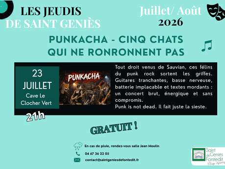 LES JEUDIS DE ST GENIÈS