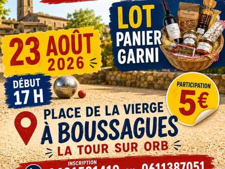 CONCOURS DE PÉTANQUE (NON OFFICIEL)