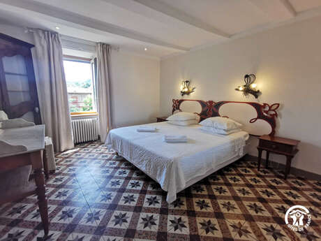 MANOIR LA TRIVALLE - CHAMBRE FAMILIALE LAVANDE