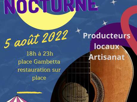 MARCHÉ TERROIR NOCTURNE - GRAISSESSAC - SAMEID 20 JUIN 2026 - 18H30
