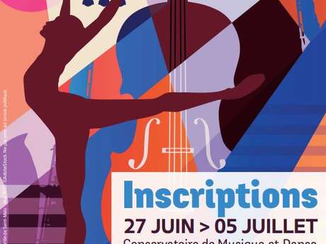 Inscriptions - Conservatoire Claude Debussy Inscriptions - Conservatoire Claude Debussy