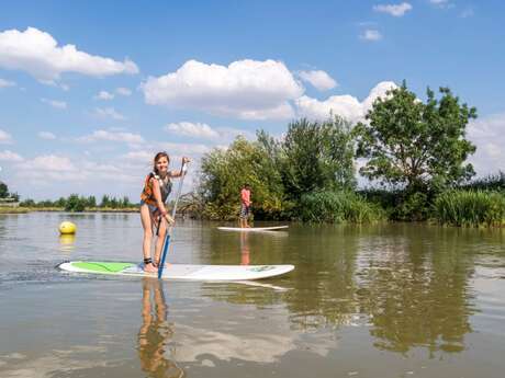 Canoës et paddles dans le Marais poitevin