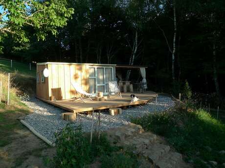 La Cabane Poussière d'Etoile - Les Jardins d'Yzorche