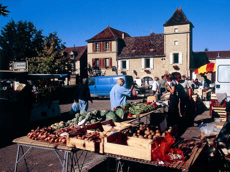 Marché à Cazals Marché à Cazals