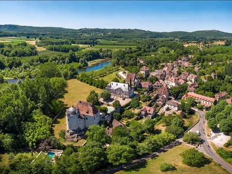 Baignade du Port de Creysse dans la rivière Dordogne