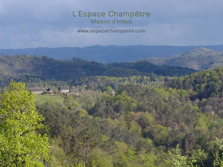 L'Espace Champêtre  - gîte Panoramique