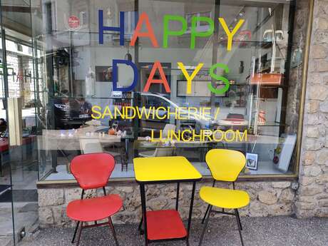 Happy Days, sandwicherie, lunchroom