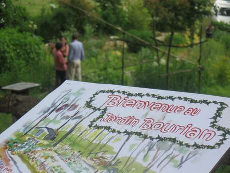 Inauguration du parcours ludique et pédagogique du Jardin Bourian