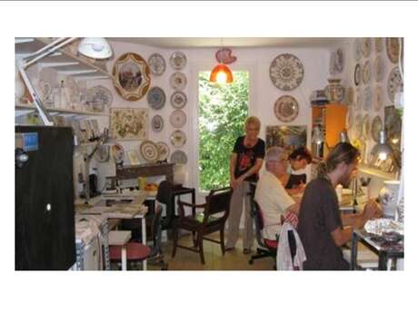 !!Reportés!! Ateliers de Décor sur Faïence !!Reportés!! Ateliers de Décor sur Faïence