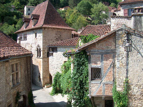 GR46 de Beauregard à Sarrazac par St Cirq Lapopie et Rocamadour