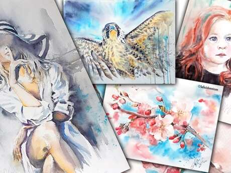 Stages d'Initiation à l'Aquarelle Avec Sofia Johannissen Stages d'Initiation à l'Aquarelle Avec Sofia Johannissen