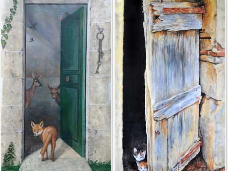 Exposition "L'Art et la Bannière" à Saint-Caprais