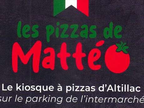 Les pizzas de Mattéo