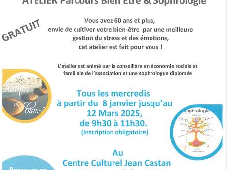 ATELIER PARCOURS BIEN ÊTRE & SOPHROLOGIE