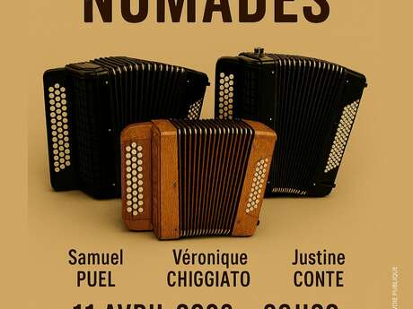 CONCERT À L'ÉGLISE "3 ACCORDS NOMADES"