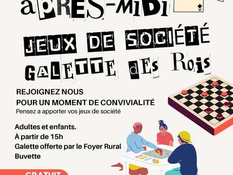 APRÈS MIDI JEUX DE SOCIÉTÉ