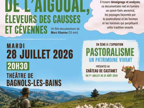PROJECTION DU FILM : BERGERS DE L'AIGOUAL, ÉLEVEURS DES CAUSSES ET CÉVENNES