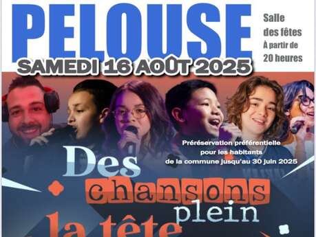CONCERT - DES CHANSONS PLEIN LA TETE