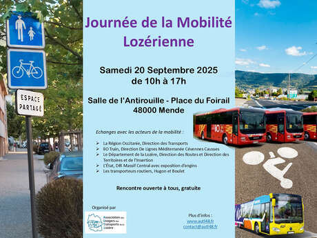 LA JOURNÉE DE LA MOBILITÉ LOZÉRIENNE