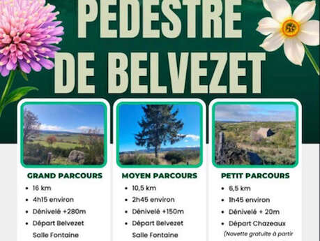 RANDONNÉE PEDESTRE