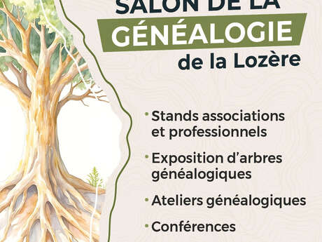 SALON DE LA GÉNÉALOGIE DE LA LOZÈRE - 9ÈME ÉDITION