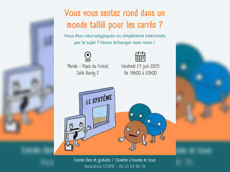 SOIRÉE AUTOUR DE LA NEUROATYPIE
