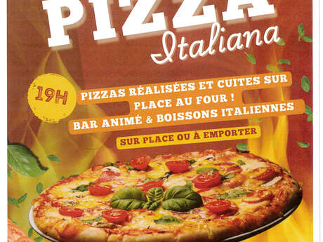 PIZZAS AU FOUR BANAL DE ST JEAN