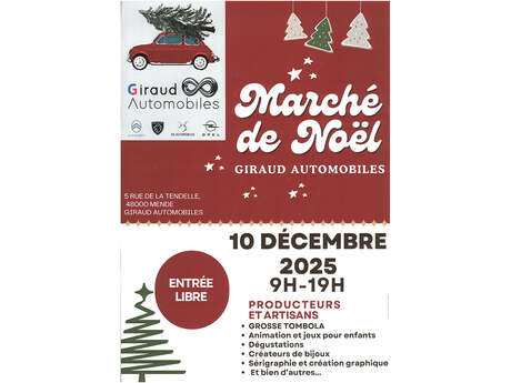 MARCHÉ DE NOËL GIRAUD AUTOMOBILE