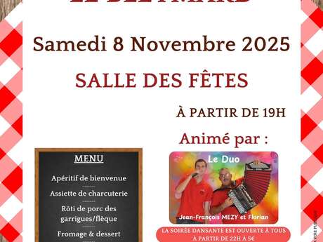 SOIRÉE COCHON LE BLEYMARD SOIRÉE COCHON LE BLEYMARD