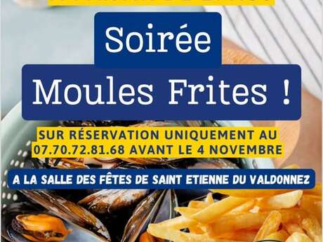 SOIRÉE MOULES-FRITES SOIRÉE MOULES-FRITES