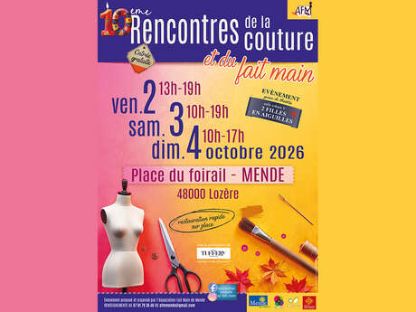RENCONTRES DE LA COUTURE ET DU FAIT MAIN