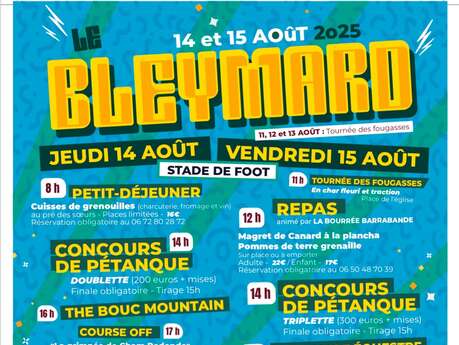 FÊTE DU BLEYMARD