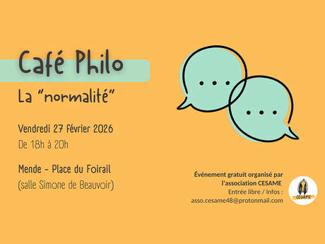 CAFÉ PHILO : FAUT-IL ÊTRE "NORMAL" ?