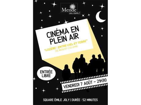 CINÉ EN PLEIN AIR : "LOZÈRE, ENTRE CIEL ET TERRE"