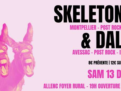 E SKELETON BAND + DALÈS EN CONCERT -