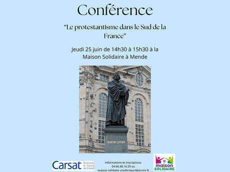 "LE PROTESTANTISME DANS LE SUD DE LA FRANCE"