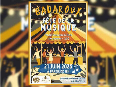 FÊTE DE LA MUSIQUE À BADAROUX
