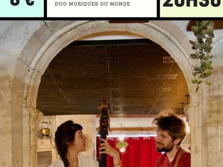 CONCERT DUO MUSIQUES DU MONDE