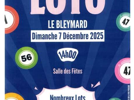 LOTO AU PROFIT DU TÉLÉTHON