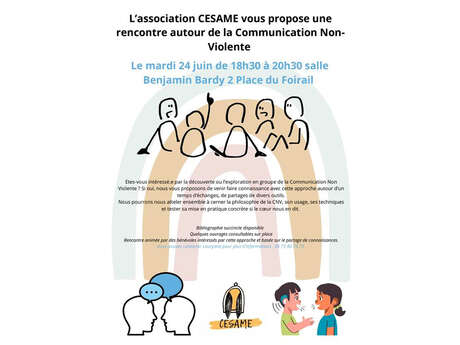 RENCONTRE AUTOUR DE LA COMMUNICATION NON-VIOLENTE
