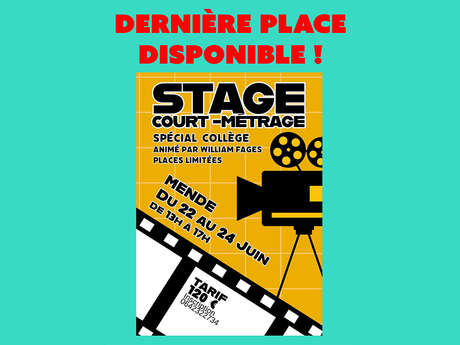 STAGE COURT- MÉTRAGE